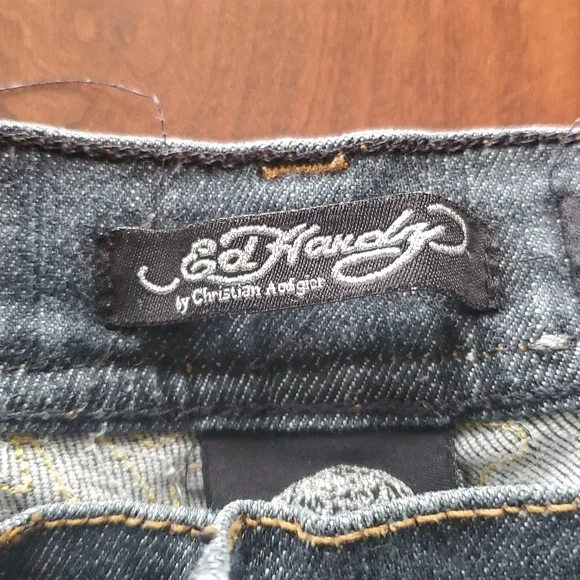 Ed Hardy Denim Capri Jeans Size 28 - Picture 2 of 9